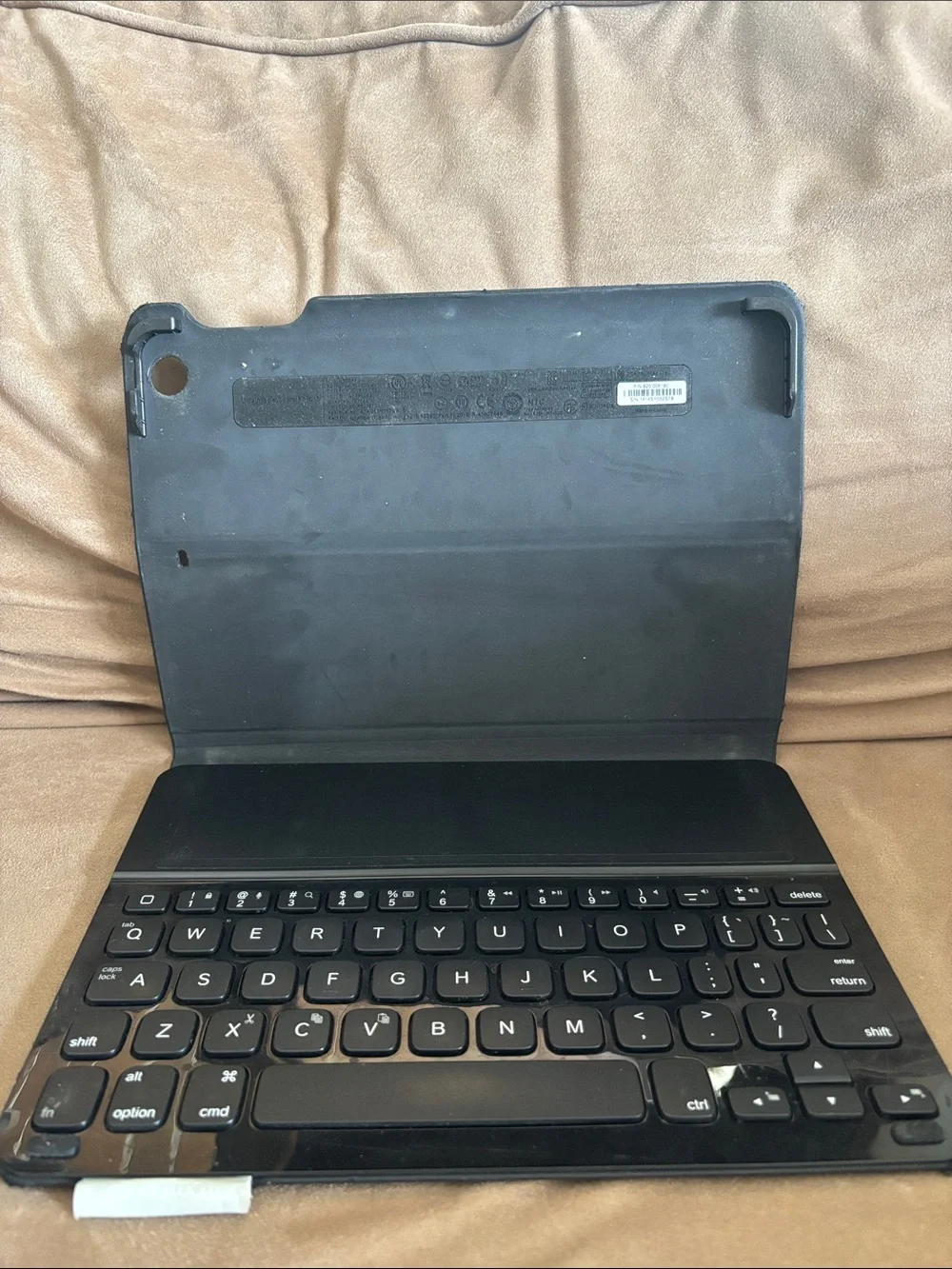 Logitech Black Bluetooth Tablet Keyboard Case